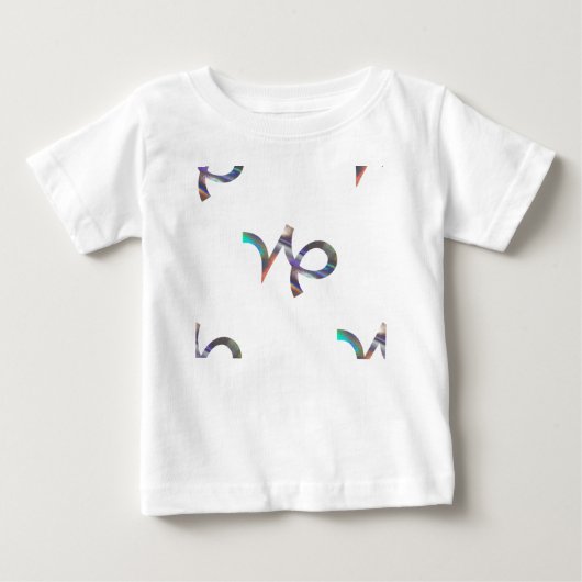 ホログラム山羊座 ベビーTシャツ (正面)