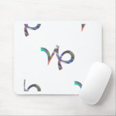 ホログラム山羊座 マウスパッド (マウス)