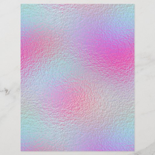 ホログラム模様の偽箔スクラップブッキングペーパー　Ｎｏ．１７ (裏面)