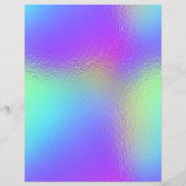 ホログラム模様の偽箔スクラップブッキングペーパー　No. 70 (裏面)