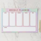 ホログラム背景 ペーパーパッド (インサイチュ)