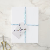 ホログラム魚座 ギフトタグ (より糸付き)