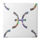 ホログラム魚座 タイル (正面)