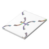 ホログラム魚座 ノートパッド (回転)