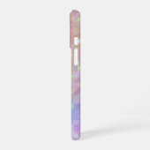 ホログラム スパークル モザイク: iPhone 16ケース (左側面)