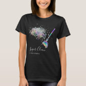 ホログラム メイド 掃除 家 Tシャツ (正面)