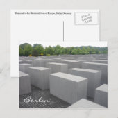 ホロコースト記念フィールド ポストカード (正面/裏面)