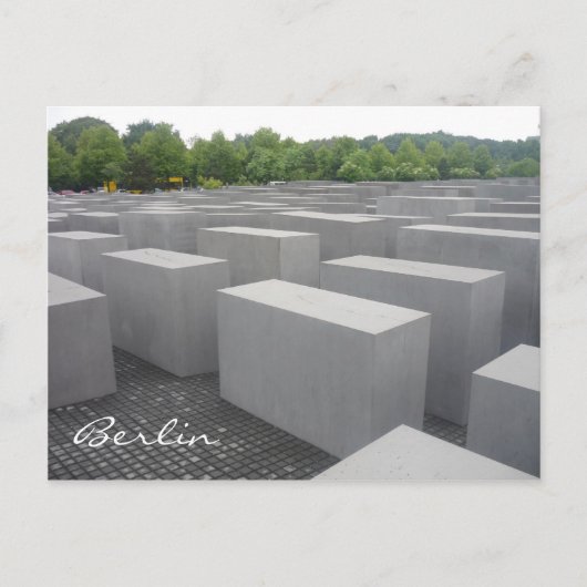 ホロコースト記念フィールド ポストカード (正面)