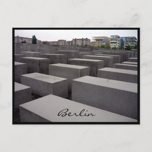 ホロコースト記念ヨーロッパ ポストカード (正面)
