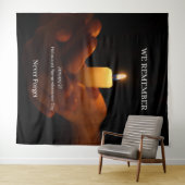 ホロコースト記念日 タペストリー (インサイチュ(横))