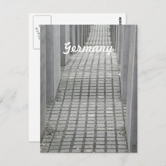 ホロコースト記念碑 ポストカード (正面/裏面)