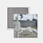 ホロコースト追悼の日 マグネット (正面/裏面)