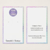 ホロシンプルフィック表示ロゴホルダー (正面&裏面)