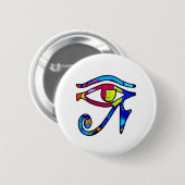 ホロスのグラフィティエジプトの目 缶バッジ (正面&裏面)