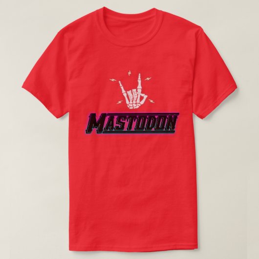 ホロトレマソトドン Tシャツ (デザイン正面)