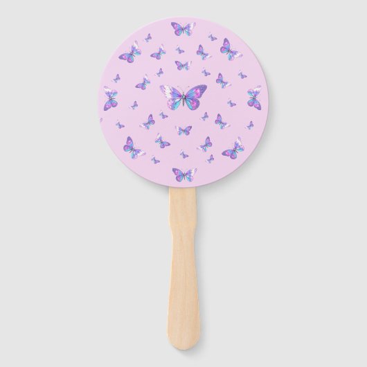 ホロフかわいらしィックバタフライセット ハンドファン (正面)