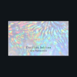 ホロフェイクグ背景 名刺<br><div class="desc">エレガント名刺</div>