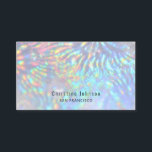 ホロフェイクグ背景 名刺<br><div class="desc">エレガント名刺</div>