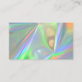 ホロフェイクサンキュートレンディーサロン名刺 名刺 (裏面)