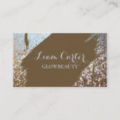 ホロフエレガントィックブパーソナライズされたラシ名札 名刺 (正面)