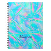 ホロフスタイリッシュエレガントト幾何学スケッチブック ノートブック (正面)