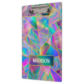 ホロフスタイリッシュシックフェイク金ゴールド クリップボード (左)