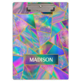 ホロフスタイリッシュシックフェイク金ゴールド クリップボード (正面)