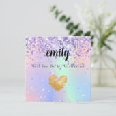 ホロフファンシーィーは俺のガールフレンドのカードだ サンキューカード (スタンド正面)