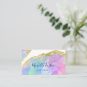 ホロフフェイクィア虹色オペエレガントストバス 名刺 (スタンド正面)