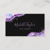 ホロフフェイクィア虹色オペエレガントストバス 名刺 (正面)