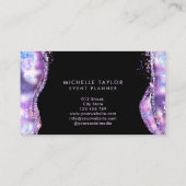 ホロフフェイクィア虹色オペエレガントストバス 名刺 (裏面)