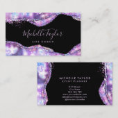 ホロフフェイクィア虹色オペエレガントストバス 名刺 (正面/裏面)