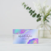 ホロフフェイクィア虹色オペエレガントストバス 名刺 (スタンド正面)