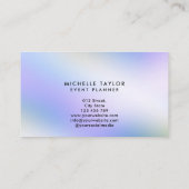 ホロフフェイクィア虹色オペエレガントストバス 名刺 (裏面)
