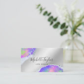 ホロフフェイクィア虹色オペエレガントストバス 名刺 (スタンド正面)