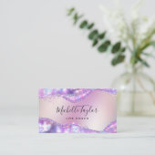 ホロフフェイクィア虹色オペエレガントストバス 名刺 (スタンド正面)