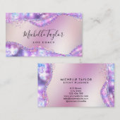 ホロフフェイクィア虹色オペエレガントストバス 名刺 (正面/裏面)