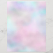 ホロフフェイクィア虹色パステル虹 チラシ (裏面)