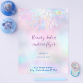 ホロフフェイクィア虹色パステル虹 チラシ (シングル)