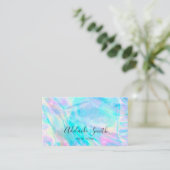 ホロフフェイクィックの背景 名刺 (スタンド正面)