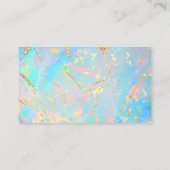 ホロフフェイクィックオポ感謝していント石 名刺 (裏面)