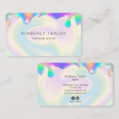 ホロフモダンァイガーリーメークユニコーン 名刺 (正面/裏面)