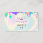 ホロフモダンァイガーリーメークユニコーン 名刺 (裏面)