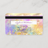 ホロフモダンフェイクァイ結石 名刺 (裏面)