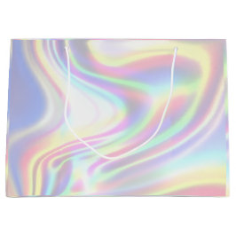 ホロポップ・アートの ラージペーパーバッグ