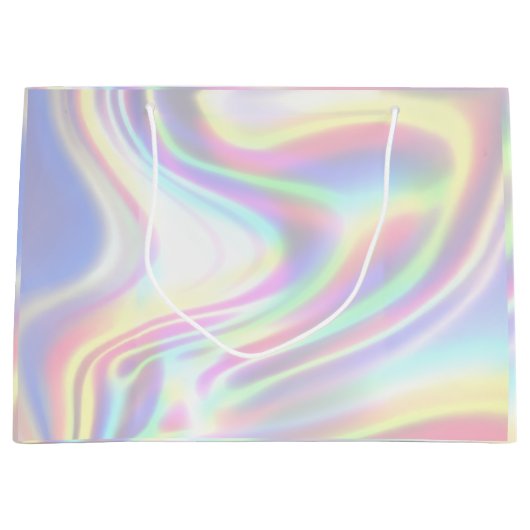 ホロポップ・アートの ラージペーパーバッグ (正面)