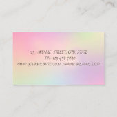 ホロモダングエレガントノリア 名刺 (裏面)