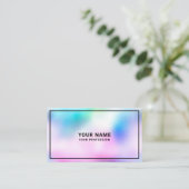 ホロモダングクールラスパステル 名刺 (スタンド正面)