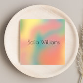 ホロモダングラカラフルフィックヘア&メイクアップサロン スクエア名刺