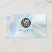 ホロモダンフィック会社ロゴスタイリストの追加 名刺 (正面)